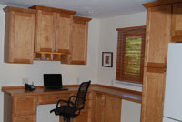 Bay Village Ohio kitchen and home office remodeling